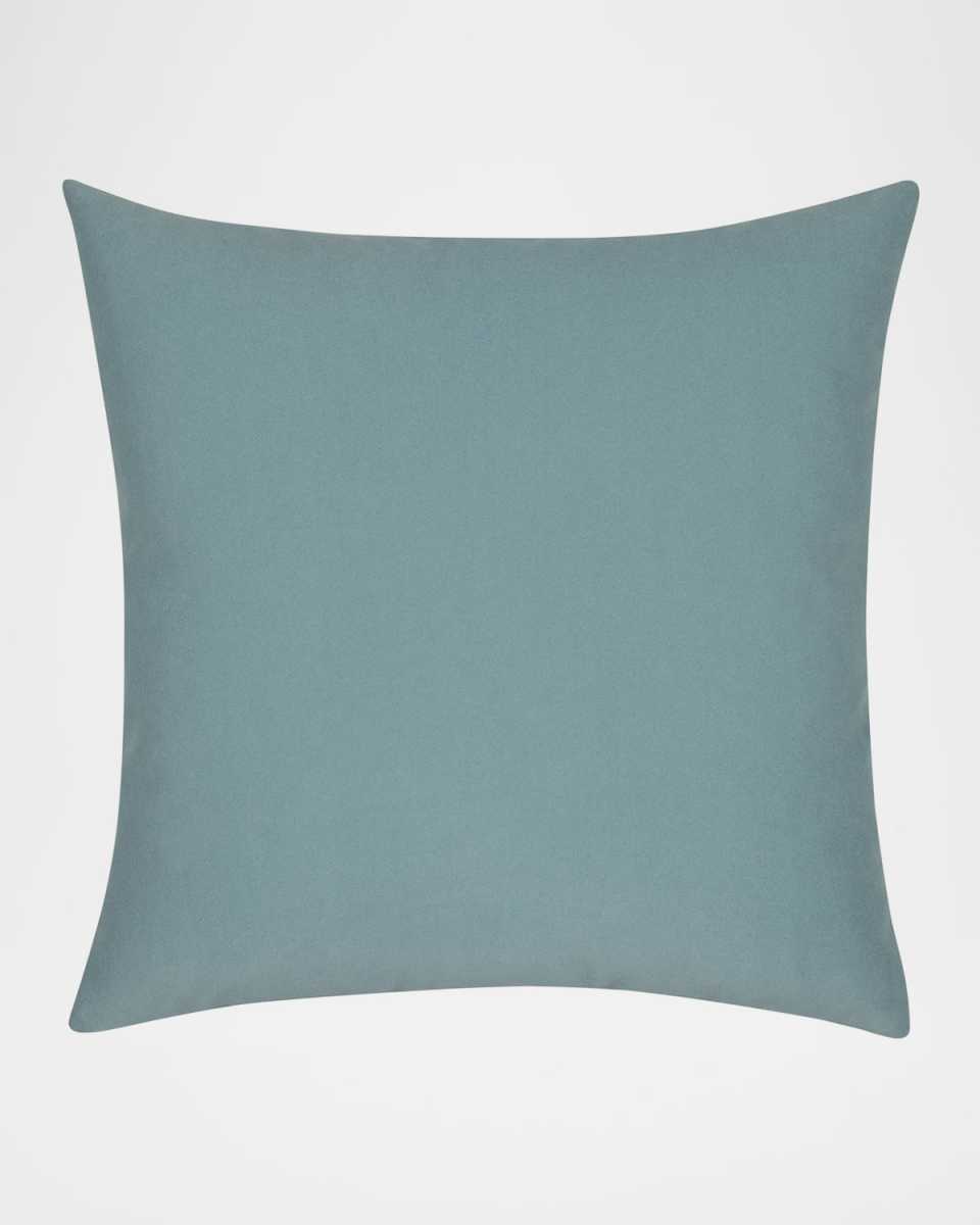 Lush Velvet Corded Indoor/Outdoor Pillow, 20" Square